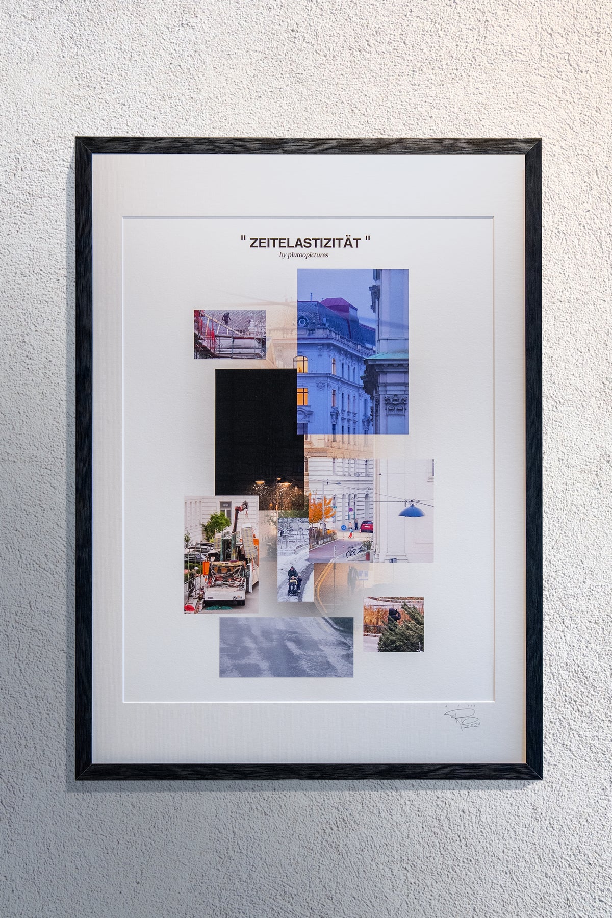 Fine Art Print: "ZEITELASTIZITÄT" (limited to 100 pieces)
